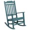Merrick Lane Hillford Poly Resin Indoor/Outdoor Rocking Chair
